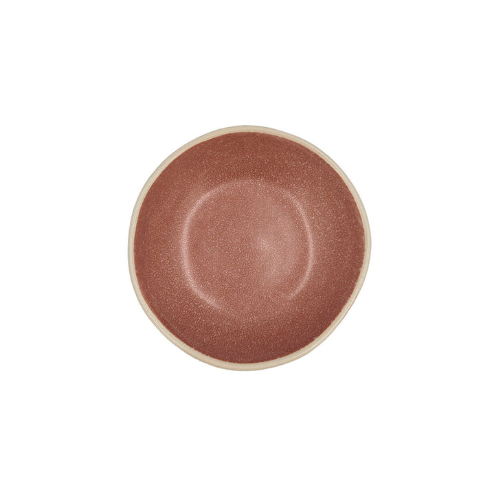 Bowl Bidasoa Gio Ceramic Brown 12 x 3 cm (12 Units)