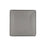 Flat Plate Bidasoa Gio Grey Plastic 21,5 x 21,5 cm (12 Units)