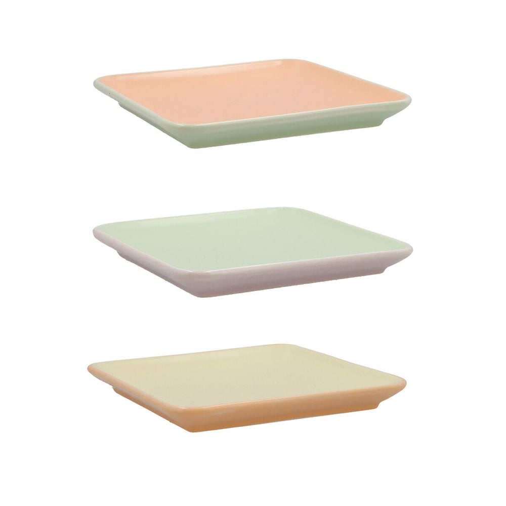 Snack tray Quid Vitamina Bicoloured Ceramic 15 x 15 cm