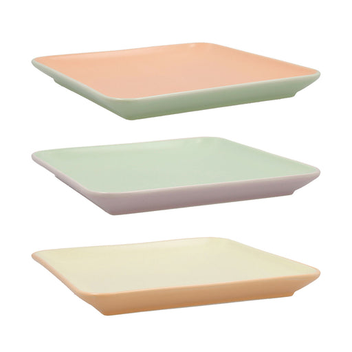 Snack tray Quid Vitamina Bicoloured Ceramic 21 x 21 cm