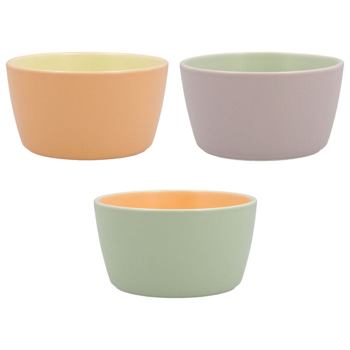 Snack Bowl Quid Vitamina Bicoloured Ceramic 12,5 x 12,5 x 6,7 cm