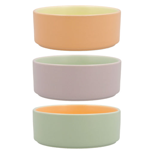 Snack Bowl Quid Vitamina Bicoloured Ceramic 13 x 13 x 5,2 cm