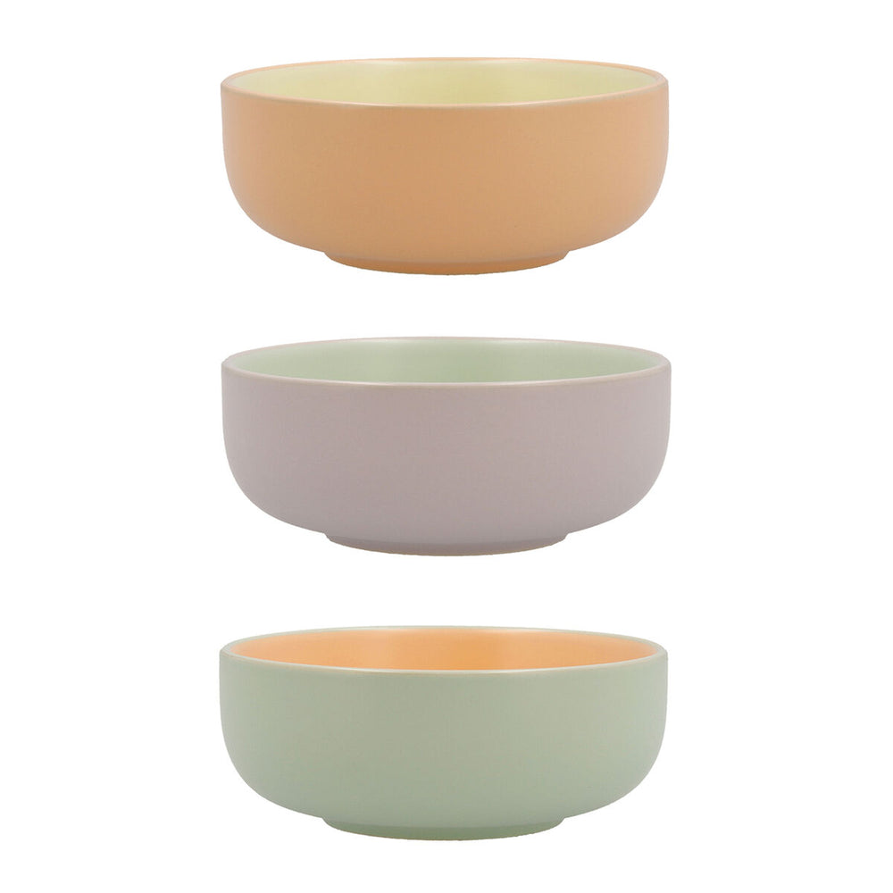 Snack Bowl Quid Vitamina Bicoloured Ceramic 11 x 11 x 4,5 cm