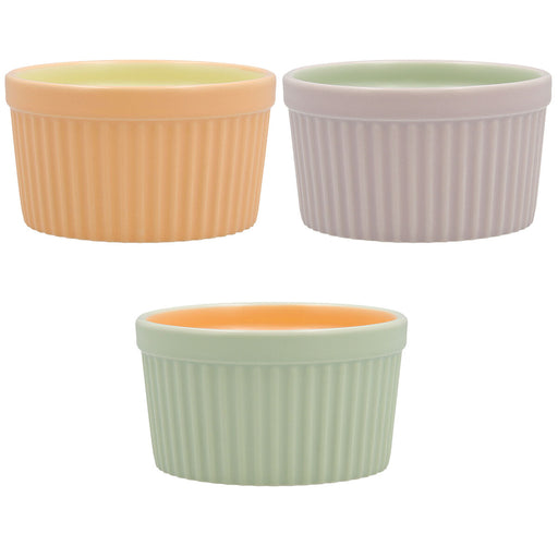 Ramekin Quid Vitamina Bicoloured Ceramic 10,5 x 10,5 x 5,9 cm