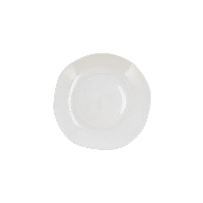 Deep Plate Ariane Earth Ceramic White 23 cm (6 Units)