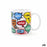 Cup Quid Wow Comics Multicolour Ceramic 330 ml (12 Units)