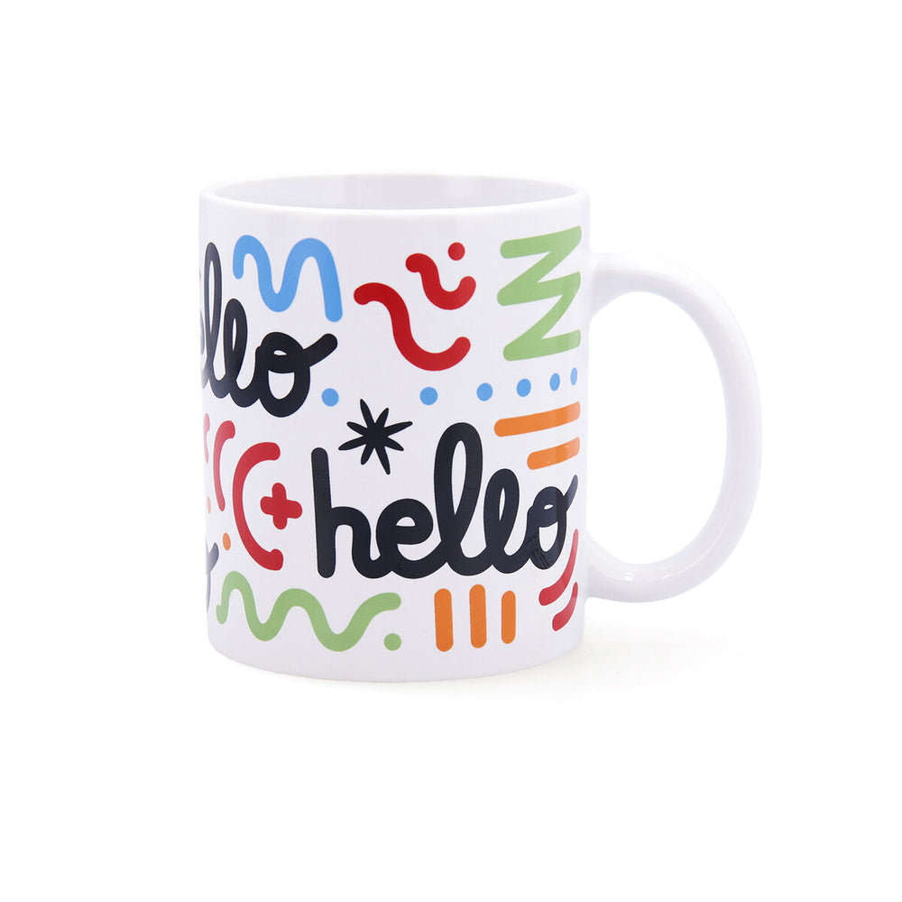 Cup Quid Comic Multicolour Ceramic 330 ml