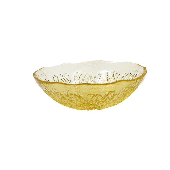 Bowl Quid Acid Lemon 15,5 x 5 cm Yellow Glass (6 Units)