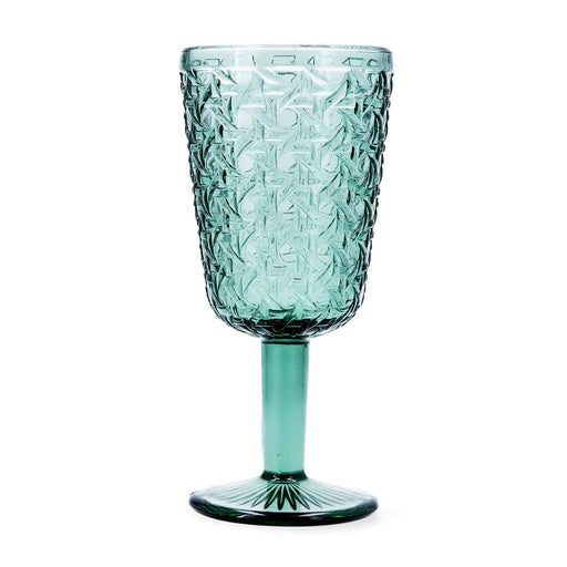 Wine glass Bidasoa Agata Green Glass 285 ml