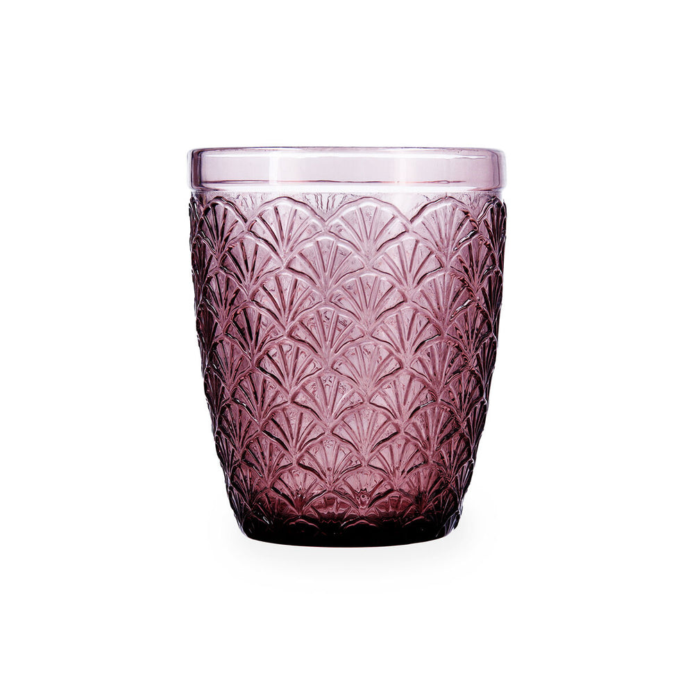 Glass Bidasoa Rose Moon Pink Glass 290 ml