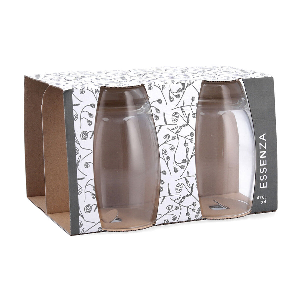 Set of glasses Essenza Transparent Glass 470 ml (4 Units)