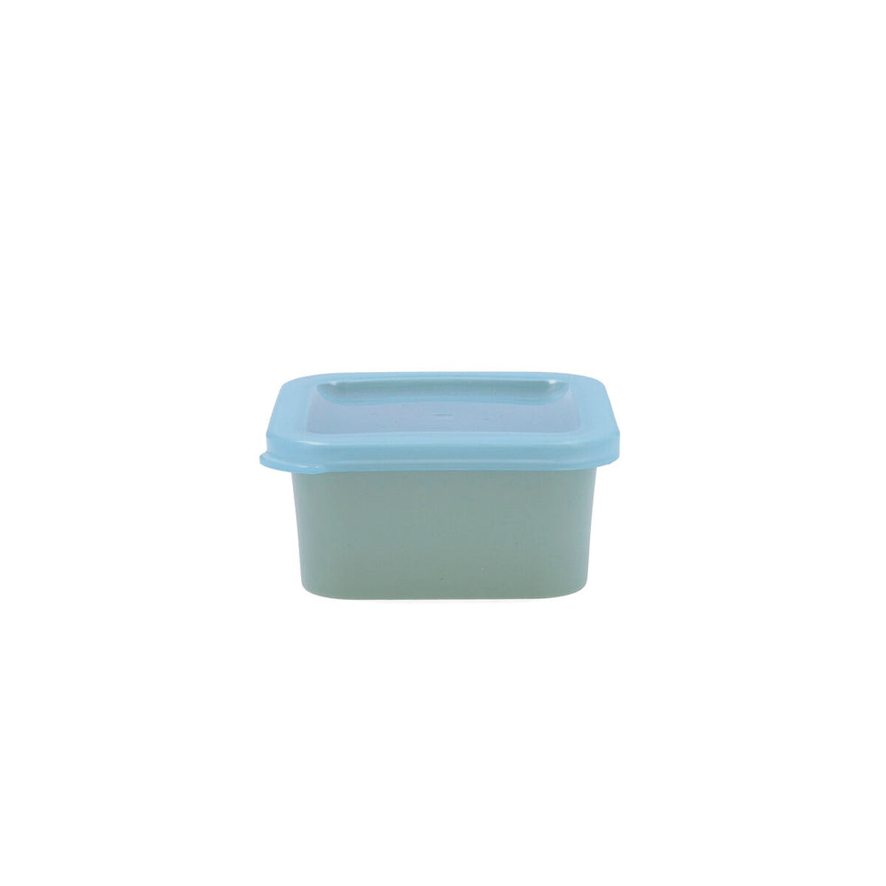 Square Lunch Box with Lid Quid Inspira 200 ml Green Plastic