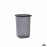 Tin Quid City With lid 1,2 L Grey Plastic (12 Units)