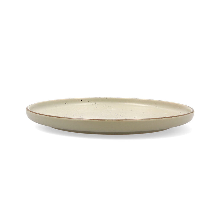 Flat Plate Quid Duna Green Ceramic 26,5 x 2,8 cm