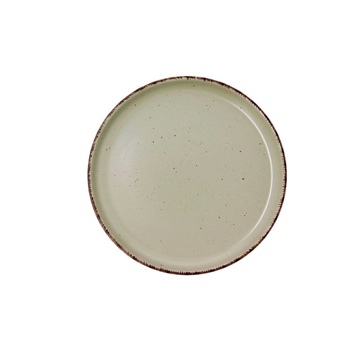 Dessert dish Quid Duna Green Ceramic 20 x 2,5 cm