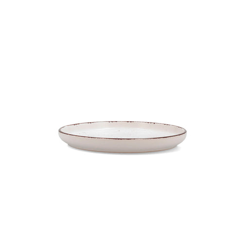 Dessert dish Quid Duna Beige Ceramic 20 x 2,5 cm