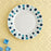 Dessert dish Quid Simetric Blue Ceramic 19 cm