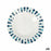 Deep Plate Quid Simetric Blue Ceramic 20 cm (12 Units)