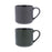 Cup Bidasoa Dark Moon Ceramic 540 ml