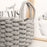 Decorative basket Vinthera Moa Cotton Grey 35 x 25 x 13 cm