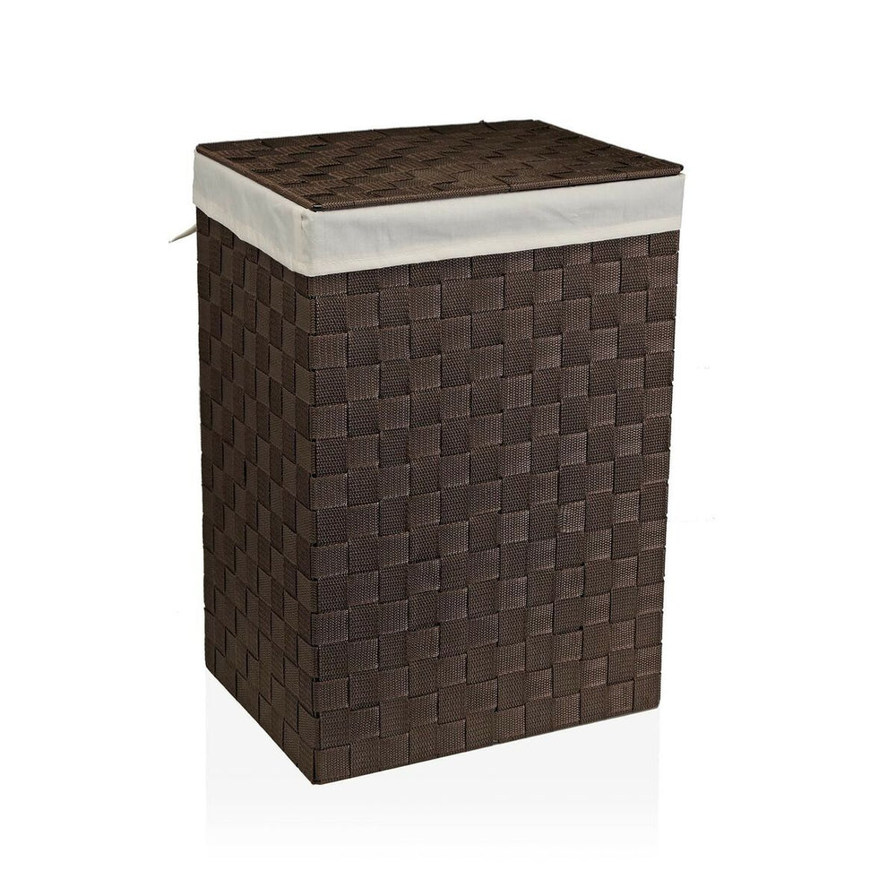 Multi-purpose basket Versa Chocolate Rattan (32 x 46 x 24 cm)