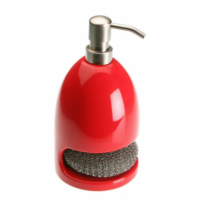 Soap Dispenser Versa Scourer Ceramic (11 x 21 x 11 cm)