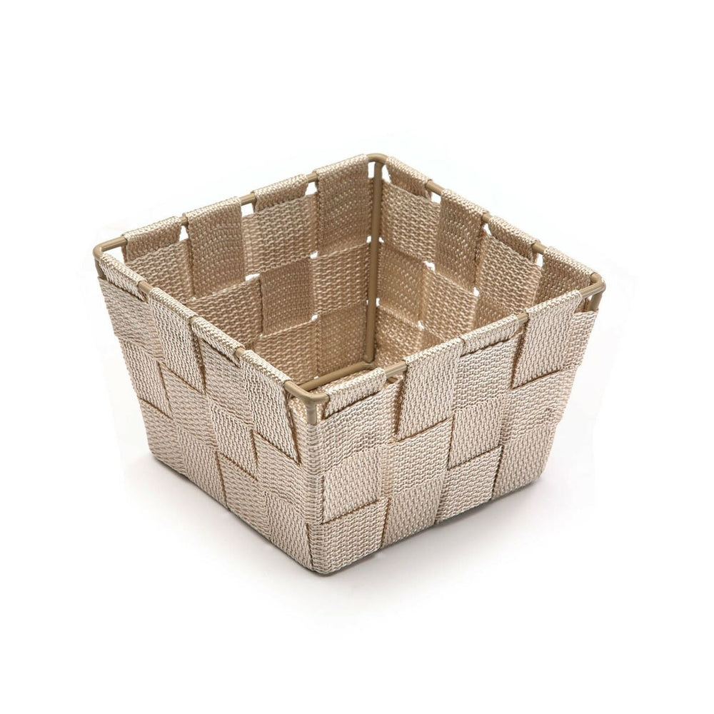 Multi-purpose basket Versa Beige 14 x 9 x 14 cm