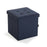 Detachable Pouffe linen MDF Wood (38 x 37,5 x 38 cm)