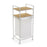 Bathroom Shelves Versa Metal Textile Bamboo (32,5 x 105,5 x 39 cm)