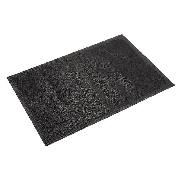 Doormat Disinfectant Brown Polyester (61 x 0,8 x 91 cm)