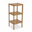 Bathroom Shelves Versa Bamboo (33 x 80 x 34 cm)