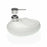 Soap Dispenser Versa White Scourer Ceramic (16,5 x 16 x 10,5 cm)