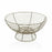 Fruit Bowl Versa Metal Steel (33 x 17 cm)