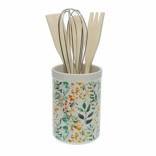 Pot for Kitchen Utensils Versa Ceramic (10 x 15 x 10 cm)