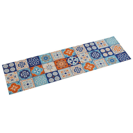 Table Runner Mosaic Orange Polyester (44,5 x 0,5 x 154 cm)