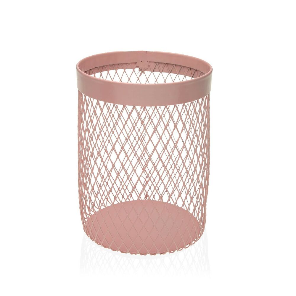 Pot for Kitchen Utensils Versa Pink (11,5 x 15,5 x 11,5 cm)