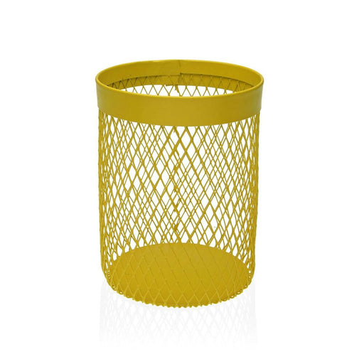 Pot for Kitchen Utensils Versa Yellow (11,5 x 15,5 x 11,5 cm)