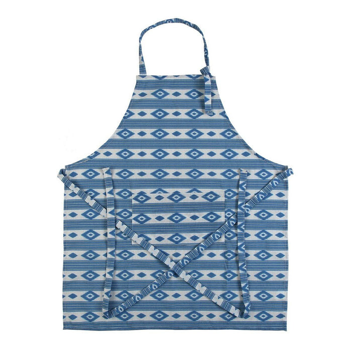 Apron Versa Manacor Blue Textile 80 x 70 cm