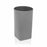 Toothbrush Holder Versa Kenai Grey polypropylene (7,2 x 11,9 x 7,2 cm)