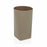 Toothbrush Holder Versa Kenai Beige polypropylene (7,2 x 11,9 x 7,2 cm)