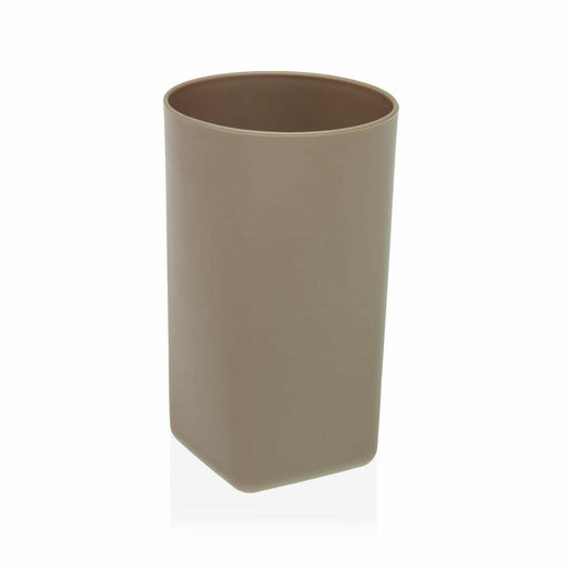 Toothbrush Holder Versa Kenai Beige polypropylene (7,2 x 11,9 x 7,2 cm)