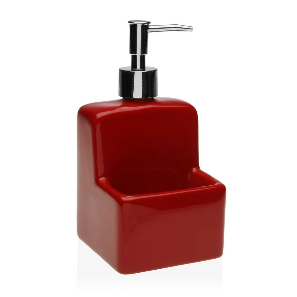 Soap Dispenser Versa Red Dolomite