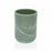 Toothbrush Holder Versa Green Resin (7,5 x 10 x 7,5 cm)