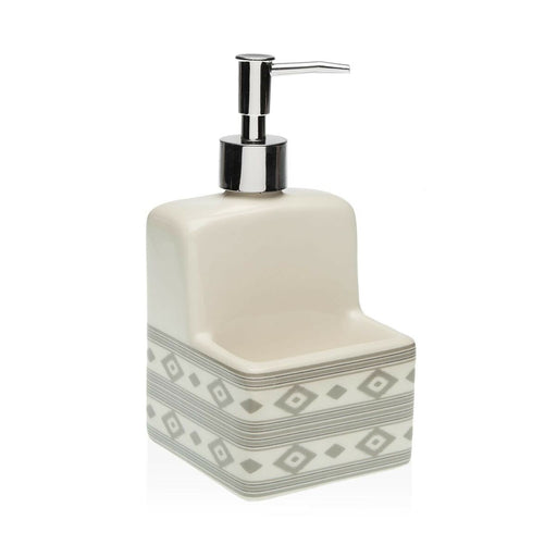 Soap Dispenser Versa Manacor Grey Ceramic Dolomite