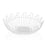 Fruit Bowl Versa White Steel (30 x 10 x 30	 cm)