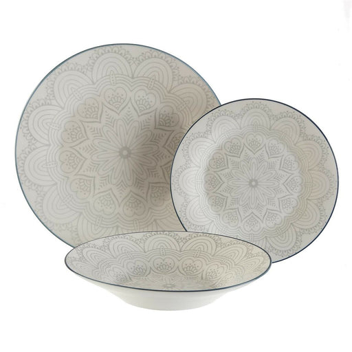 Tableware Versa Makana Porcelain (18 Pieces)