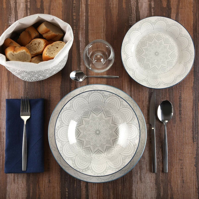 Tableware Versa Makana Porcelain (18 Pieces)