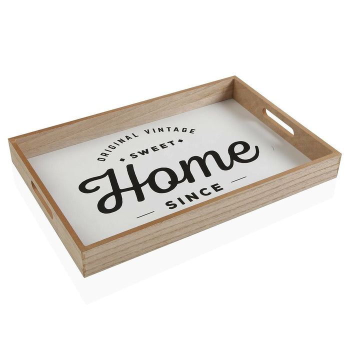 Snack tray Versa Home MDF Wood 30 x 5 x 45 cm