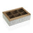 Box for Infusions Versa New Lines Wood (17 x 7 x 24 cm)