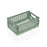 Folding box Versa Green polypropylene 15 x 5,8 x 10 cm
